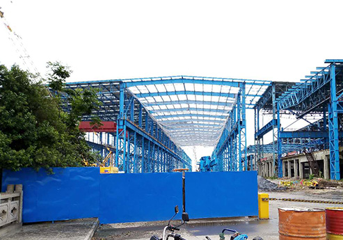 蜜桃永久免费视频入口覆膜瓦客戶蜜桃视频在线免费看之陝西某鋼結構公司